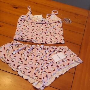 NWT Hello Kitty Pjs